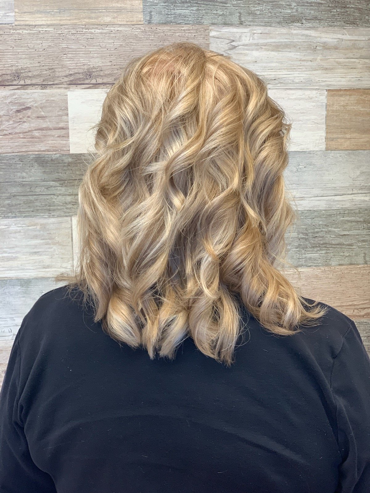 Woman with light eyes